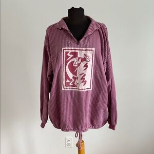 VTG 90s By Taylor Striped pullover USA large X-Large